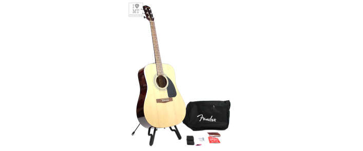 Гитарный набор с акустической гитарой FENDER FA-115 DREADNOUGHT PACK NATURAL WN V2