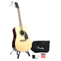 Гитарный набор с акустической гитарой FENDER FA-115 DREADNOUGHT PACK NATURAL WN V2