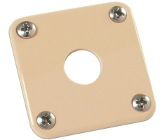 GIBSON HISTORIC OUTPUT JACK PLATE (CREME) Панель для гнезда