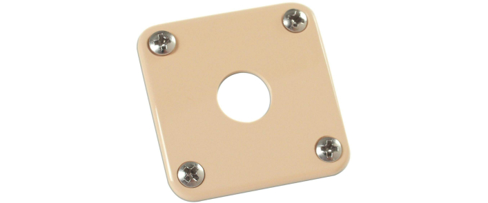 GIBSON HISTORIC OUTPUT JACK PLATE (CREME) Панель для гнезда