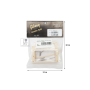 GIBSON HISTORIC PICKUP RINGS (2 pcs.) CREME Рамка для звукоснимателя