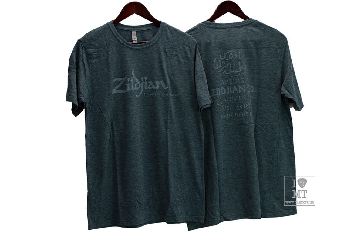Футболка ZILDJIAN HEATHERED BLUE TEE SHIRT M