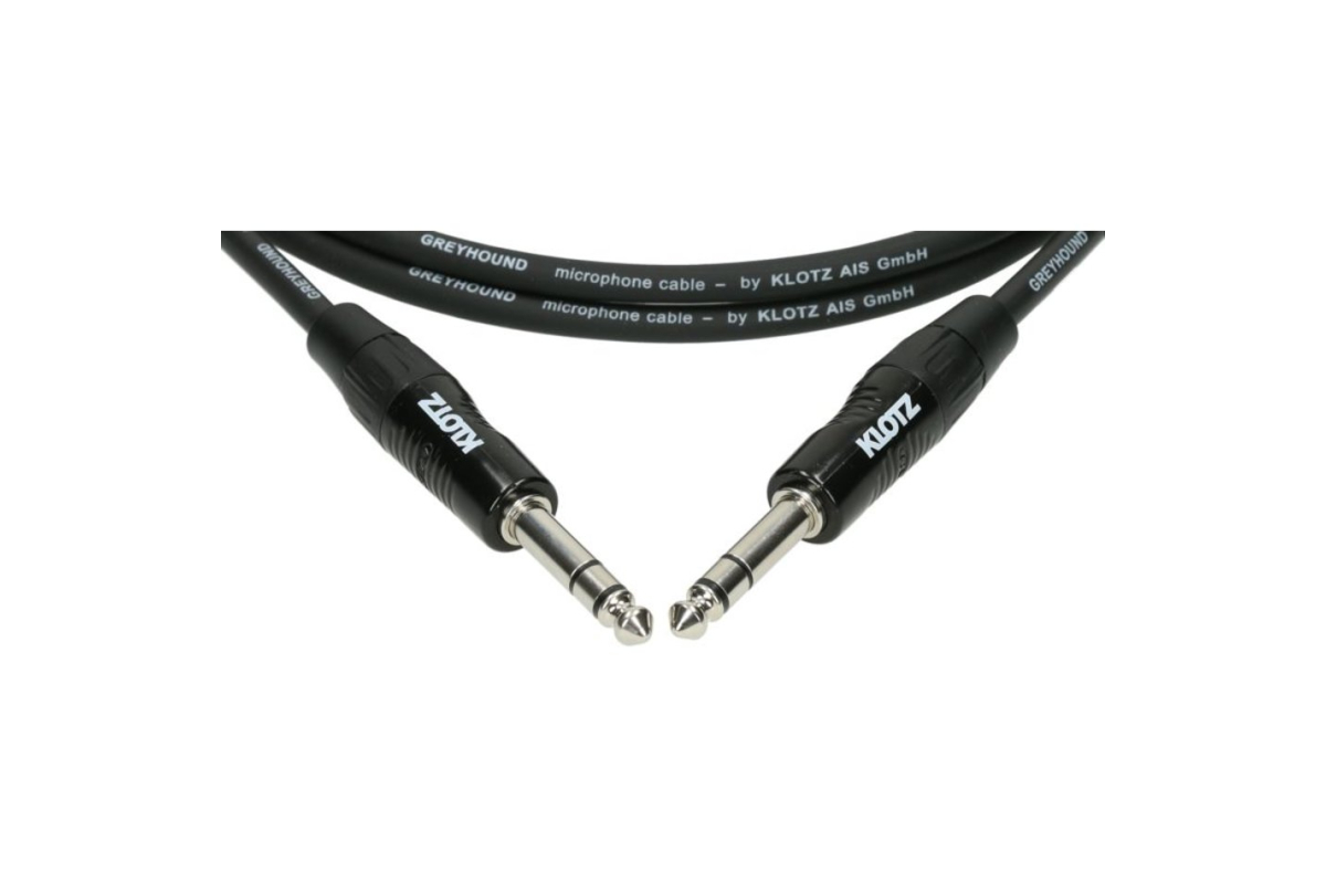 Кабель микрофонный KLOTZ GRG1P GREYHOUND BALANCED STEREO CABLE 3 M
