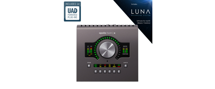 UNIVERSAL AUDIO Apollo Twin X Quad Аудиоинтерфейс