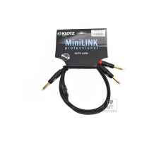 Кабель комутаційний KLOTZ KY1-150 MINILINK PRO INSERT CABLE BLACK 1.5 M