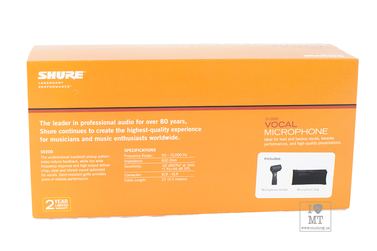 Микрофон SHURE SV200-A