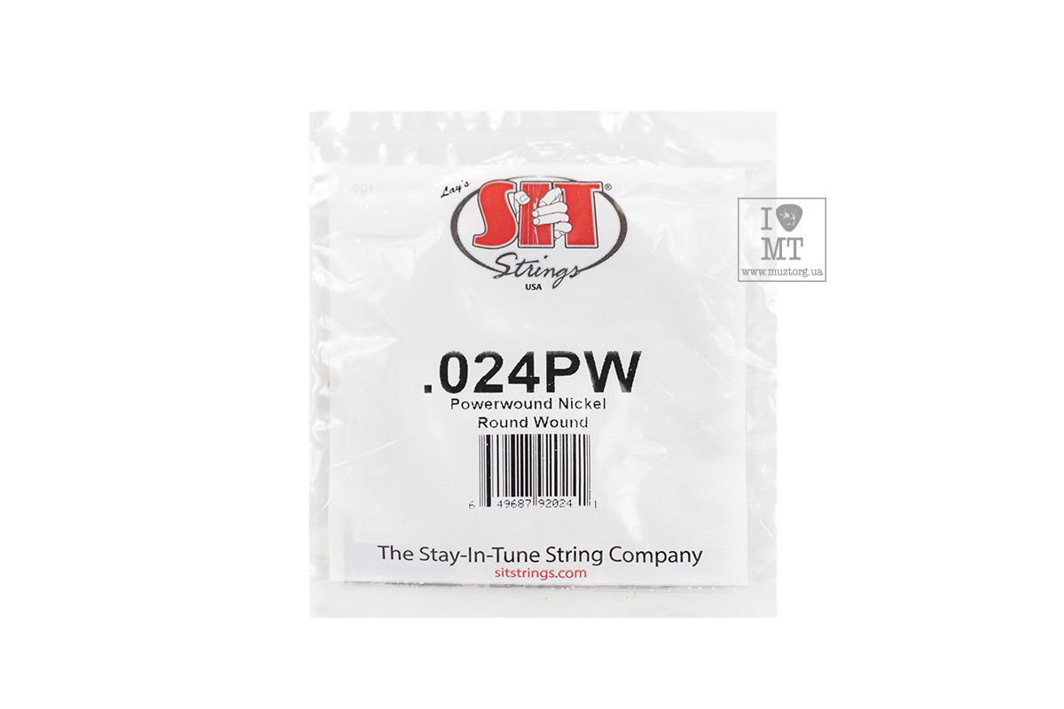 Струна для электрогитары SIT STRINGS 024PW