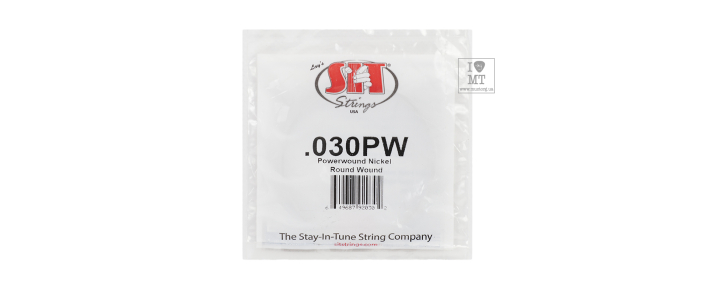 Струна для електрогітари SIT STRINGS 030PW