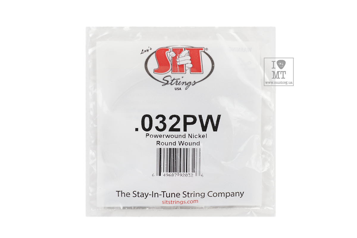Струна для электрогитары SIT STRINGS 032PW