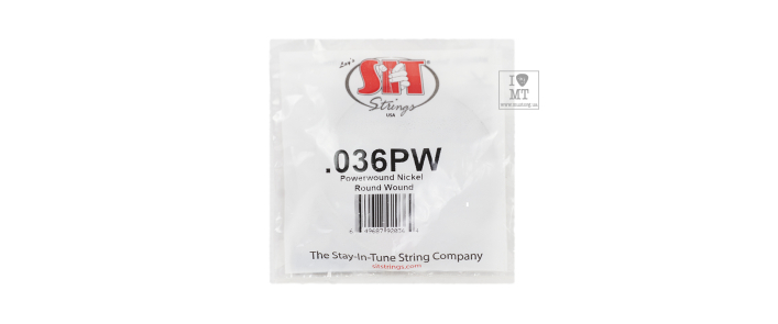Струна для электрогитары SIT STRINGS 036PW