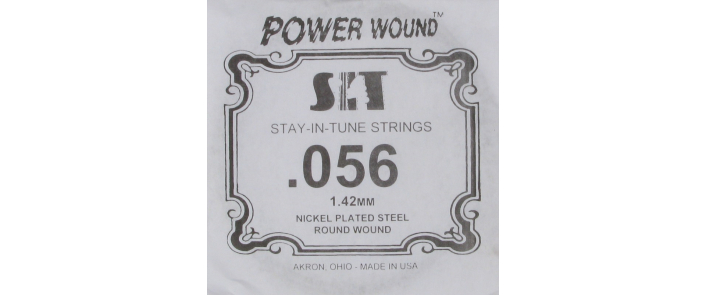 Струна для электрогитары SIT STRINGS 056PW