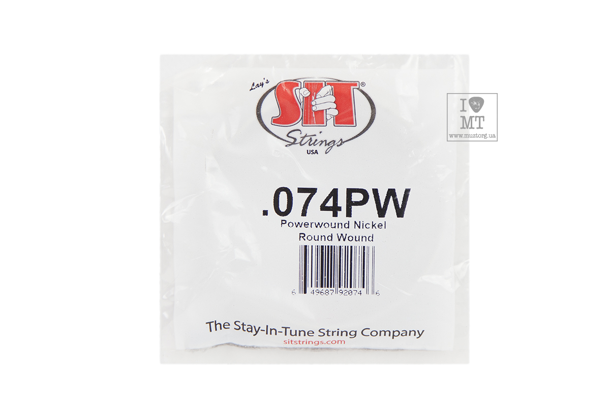 Струна для электрогитары SIT STRINGS 074PW