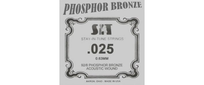 SIT STRINGS 025B Струна для акустичної гітари