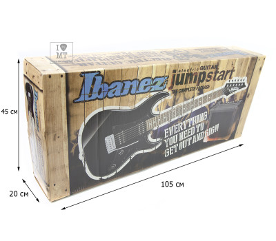 Купить IBANEZ IJRX20 BKN Гитарный набор с электрогитарой онлайн