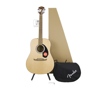 Купить FENDER FA-125 WN NAT w/GIG BAG Гитара акустическая онлайн