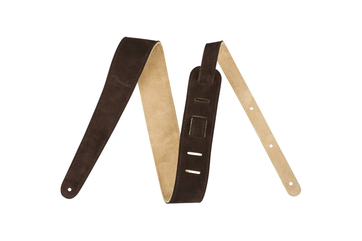FENDER STRAP 2" REVERSIBLE SUEDE BROWN/TAN Ремінь гітарний