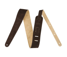 FENDER STRAP 2" REVERSIBLE SUEDE BROWN/TAN Ремінь гітарний
