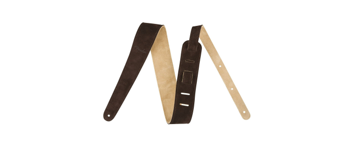 FENDER STRAP 2" REVERSIBLE SUEDE BROWN/TAN Ремінь гітарний