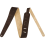 FENDER STRAP 2" REVERSIBLE SUEDE BROWN/TAN Ремінь гітарний