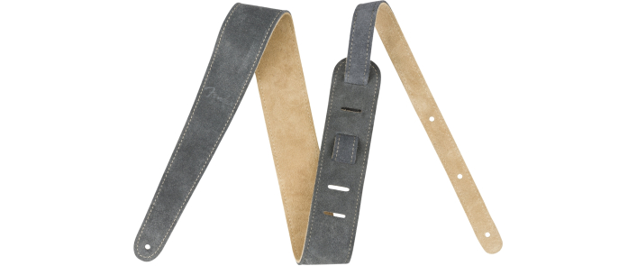 FENDER 2" REVERSIBLE SUEDE STRAP GRAY/TAN Ремінь гітарний