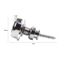 FENDER INFINITY STRAP LOCKS CHROME Стреплоки для гитары