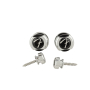 FENDER INFINITY STRAP LOCKS CHROME Стреплоки для гитары