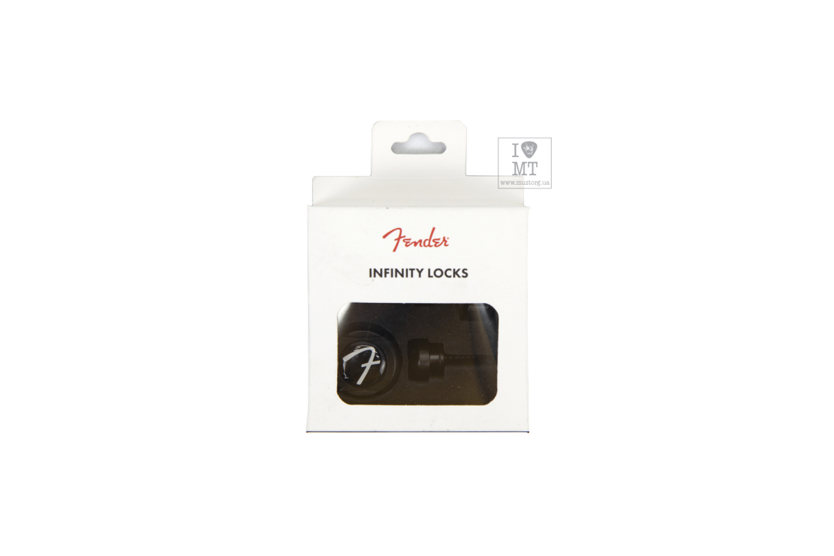 Стреплоки для гитары FENDER INFINITY STRAP LOCKS BLACK