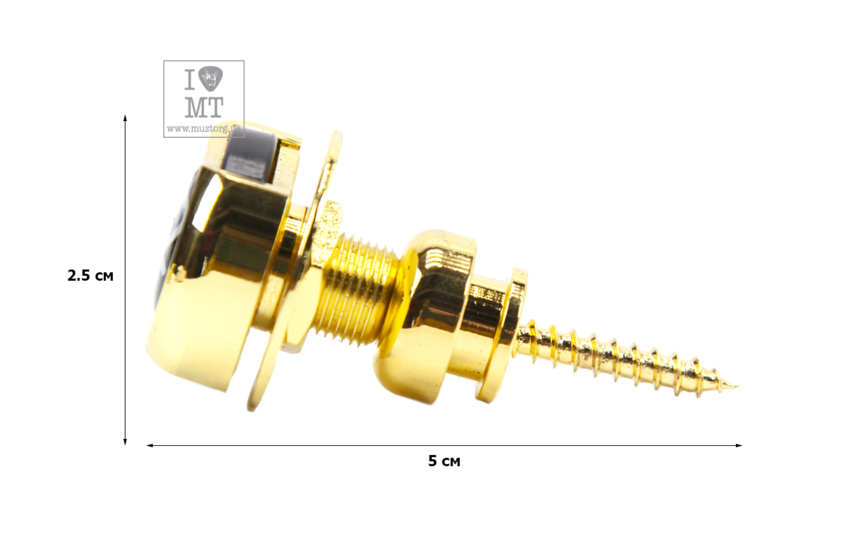 Стреплоки для гитары FENDER INFINITY STRAP LOCKS GOLD