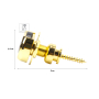Стреплоки для гитары FENDER INFINITY STRAP LOCKS GOLD