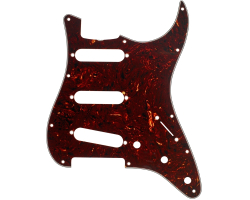Пикгард FENDER PICKGUARD STRATOCASTER S/S/S 11-HOLE VINTAGE MOUNT TORTOISE SHELL