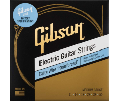 Струны для электрогитар GIBSON SEG-BWR11 BRITE WIRE REINFORCED 11-50 MEDIUM Струны для электрогитар GIBSON SEG-BWR11 BRITE WIRE REINFORCED 11-50 MEDIUM