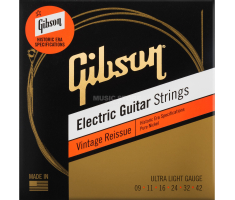 Струны для электрогитар GIBSON SEG-HVR9 VINTAGE REISSUE 9-42 ULTRA LIGHT Струны для электрогитар GIBSON SEG-HVR9 VINTAGE REISSUE 9-42 ULTRA LIGHT