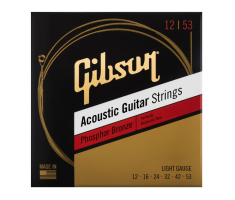 Струны для акустических гитар GIBSON SAG-PB12 PHOSPHOR BRONZE ACOUSTIC GUITAR STRINGS 12-53 LIGHT Струны для акустических гитар GIBSON SAG-PB12 PHOSPHOR BRONZE ACOUSTIC GUITAR STRINGS 12-53 LIGHT