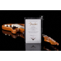 FENDER CUSTOM SHOP ARTISAN SPALTED MAPLE THINLINE STRAT NOS CUSTOM BUILT Електрогітара