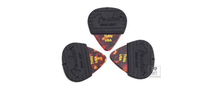 Набор медиаторов FENDER MOJO GRIP 3 PACK TORT THIN