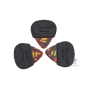 Набор медиаторов FENDER MOJO GRIP 3 PACK TORT THIN