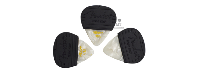Набор медиаторов FENDER MOJO GRIP 3 PACK WHITE MOTO HEAVY