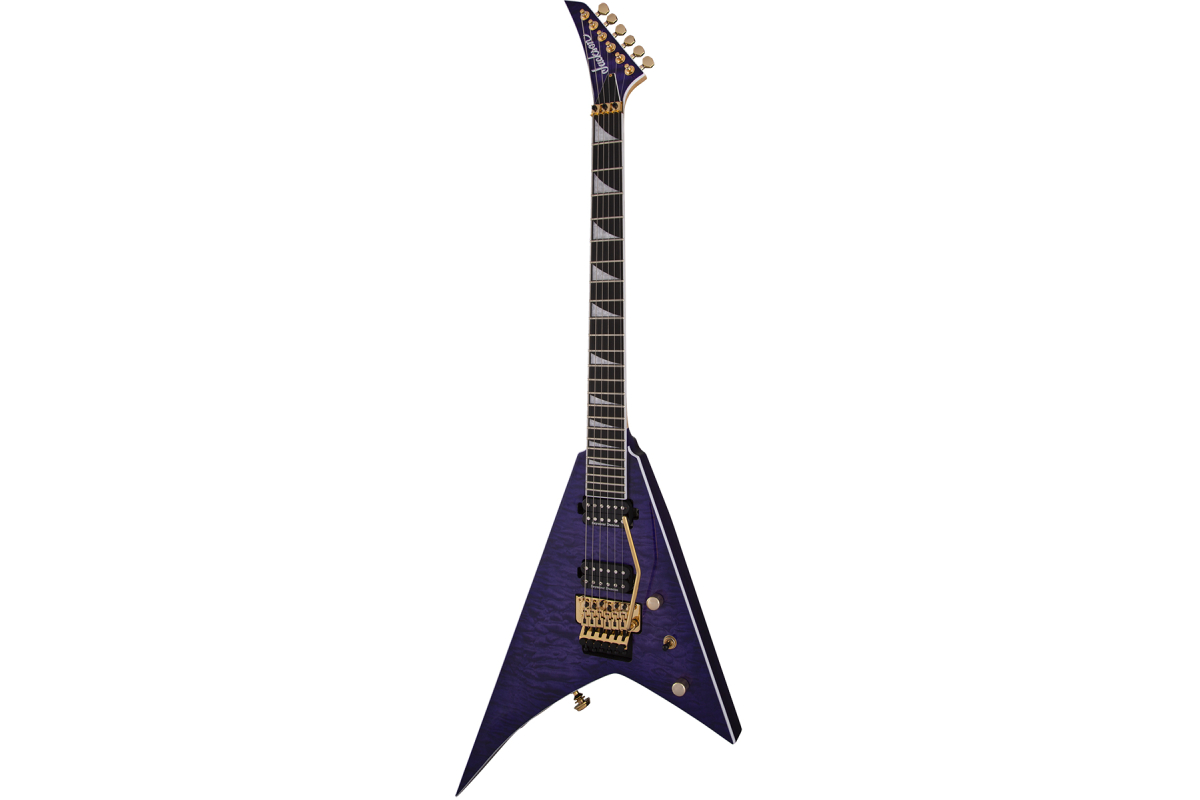 JACKSON PRO SERIES RR24Q EBONY FRETBOARD TRANS PURPLE Электрогитара