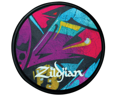 Пэд тренировочный ZILDJIAN GRAFFITI PRACTICE PAD 12"