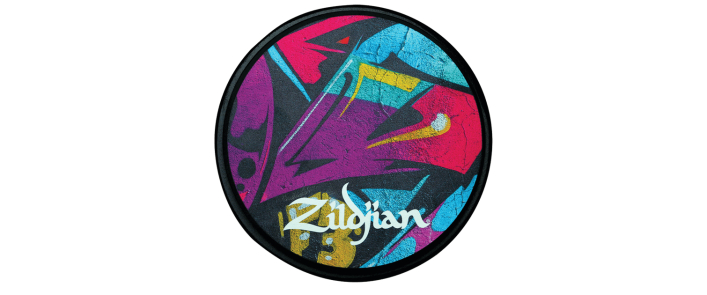 Пэд тренировочный ZILDJIAN GRAFFITI PRACTICE PAD 6"