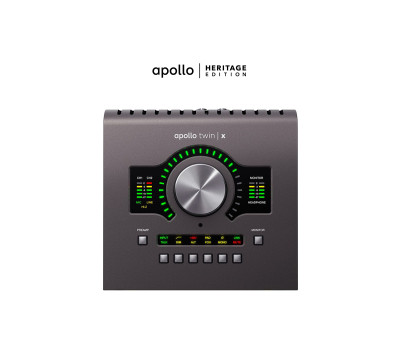 Купить UNIVERSAL AUDIO Apollo Twin X QUAD Heritage Edition (Desktop/Mac/Win/TB3) Аудиоинтерфейс онлайн