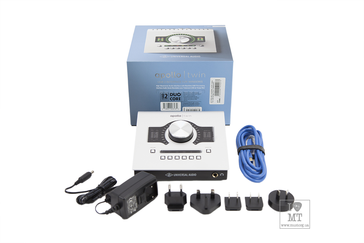 Аудиоинтерфейс UNIVERSAL AUDIO Apollo Twin USB Heritage Edition (Desktop/Win)