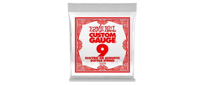 Струна для акустической гитары ERNIE BALL 1009
