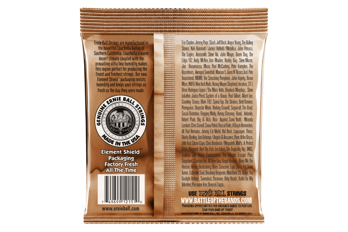 ERNIE BALL P02151 Струни для акустичних гітар