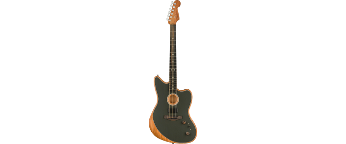 FENDER AMERICAN ACOUSTASONIC JAZZMASTER TUNGSTEN Электрогитара