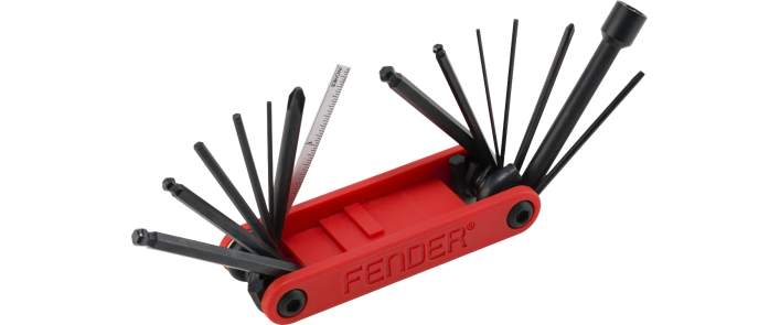 Мультитул гитарный FENDER MULTI-TOOL FOR GUITAR/BASS