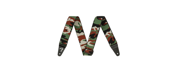 Ремінь гітарний FENDER STRAP 2" WEIGHLESS CAMO WOODLAND