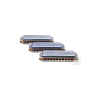 FENDER HARMONICA MIDNIGHT BLUES 3-PACK WITH CASE Губная гармошка