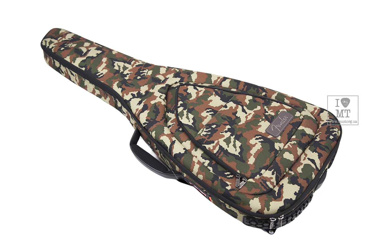 Чехол для электрогитары FENDER FE920 ELECTRIC GUITAR GIG BAG WOODLAND CAMO