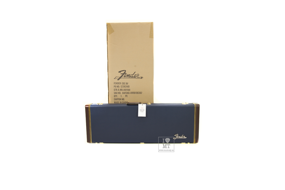 Кейс для електрогітари FENDER CLASSIC SERIES WOOD CASE STRAT/TELE NAVY BLUE